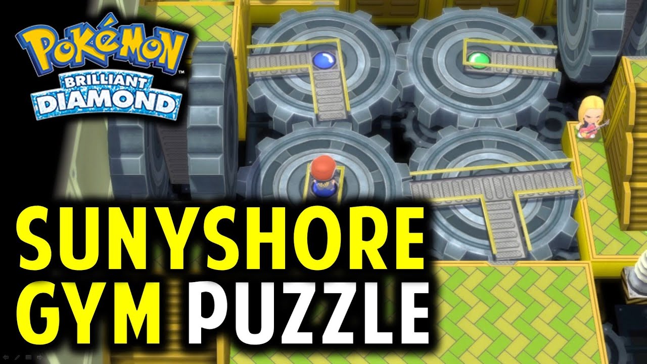 Sunyshore City Gym Puzzle Guide | Pokemon Brilliant Diamond & Shining Pearl