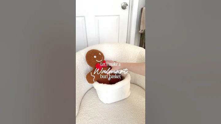 Make a burr basket with me ❄️🤍⛄️ #burrbasket #giftideas #giftsforher #christmas #walmartfinds
