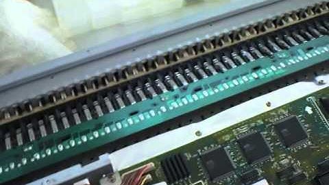 Korg Wavestation EX disassemble and battery replacment