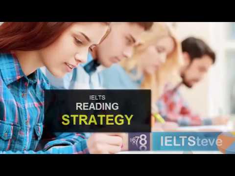 IELTS Reading strategy