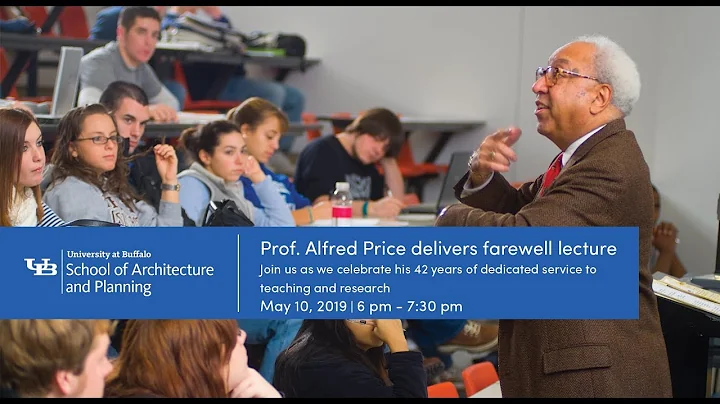 Prof. Alfred Price delivers farewell lecture