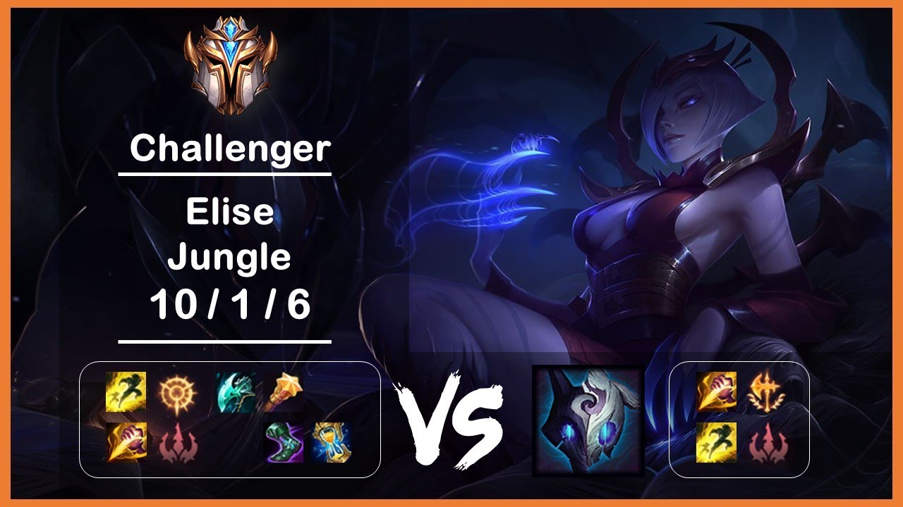 KR Challenger Replays Jungle Elise vs Kindred Ep.3163