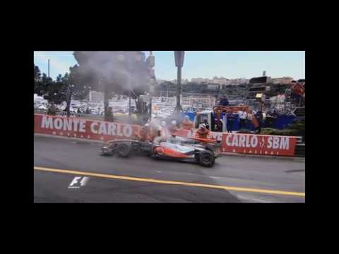 2010 F1 Monaco GP Race Highlights