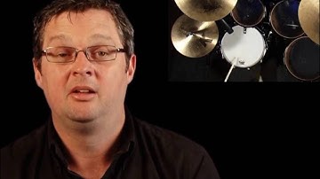 Learning Drums Lesson - Funky Bass drum Independence part 2