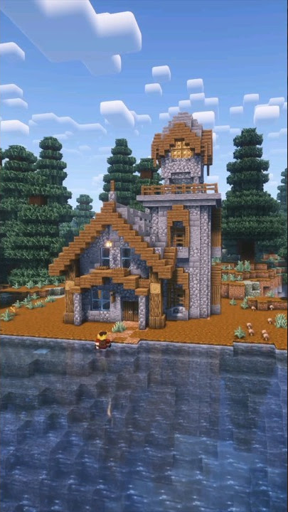 Minecraft - Tutorial - Casa Medieval Simples //uBananna// 