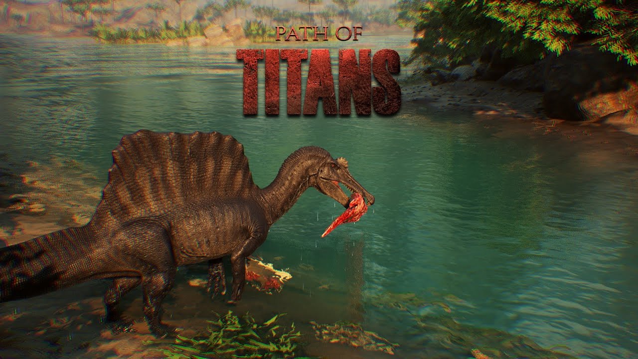 PATH OF TITANS | Сборка ОХОТ и ВЫЖИВАНИЕ Хищники и Травоядные