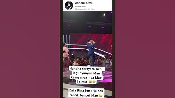 Arbil nyanyiin Soimah, Rina nose komen sok cantik banget Mae🤣😭 #da7 #indosiar #trending #reels
