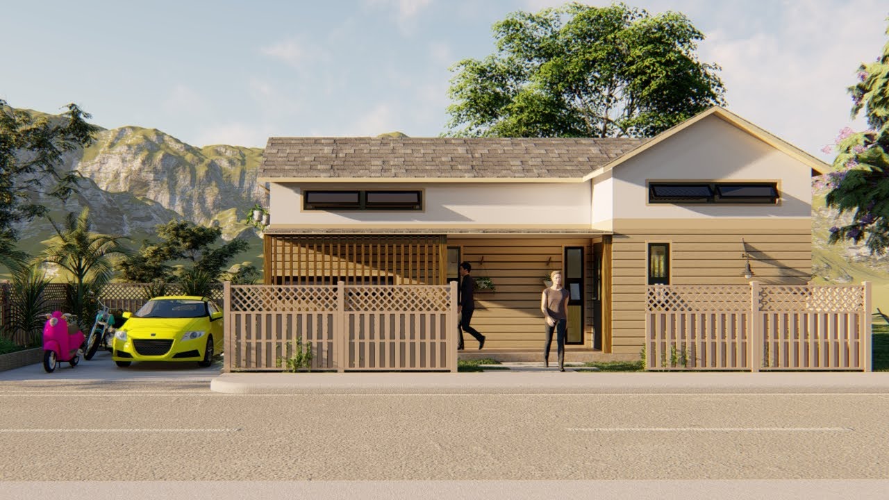 Small House | 5 x 11 meters (55 Sq.m.)