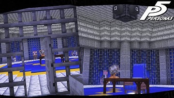 I recreated the Velvet Room in Minecraft