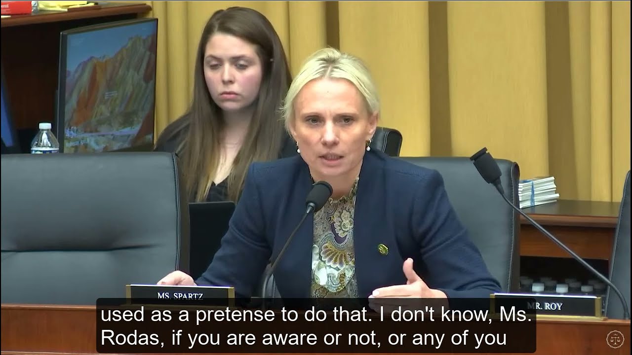 Rep. Spartz Remarks during Judiciary Subcommittee Hearing on Exploitation of Alien Children