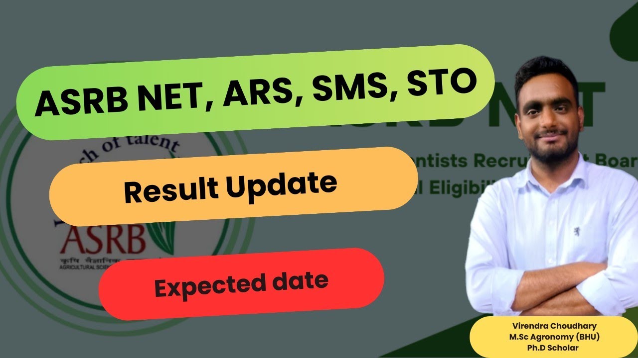 ASRB NET, SMS, STO Result update 