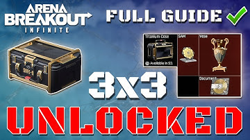 Ultimate 3x3 Unlock Guide! EVERY Mission Explained | Arena Breakout Infinite