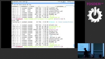 Fosdem 2019: CI/CD for embedded with ESP8266, Arduino-cli, Gitlab-ci