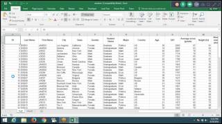 Excel Setting in Excel 2016