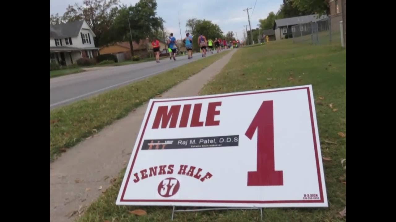 Jenks Half Marathon Oklahoma 2016 YouTube