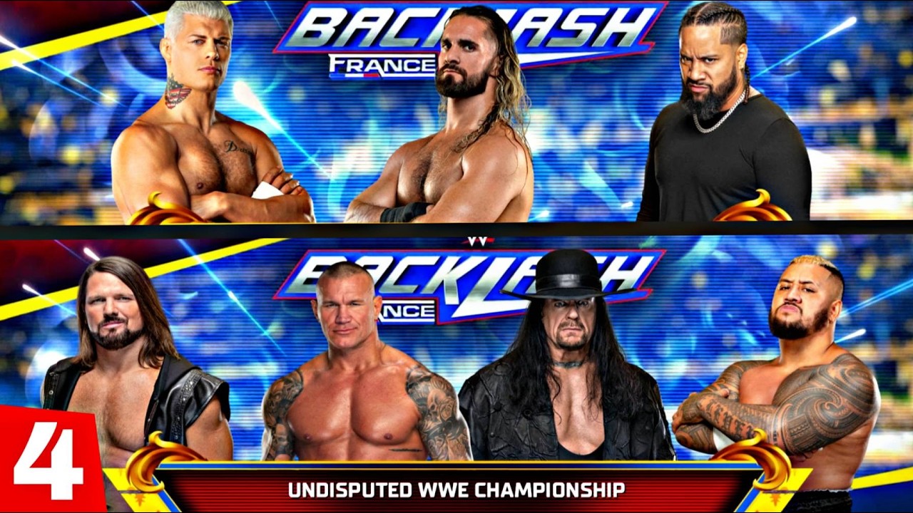 FGN Show - Day #4 | Randy Orton VS The Undertaker VS AJ Styles VS Solo | WWE Championship Match