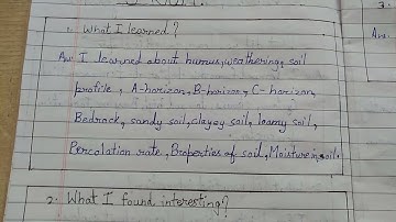 class 7 science learner diary chapter 9
