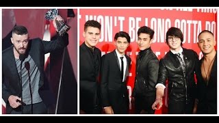 bieber cnco fifth harmony ganadores en iheartradio music awards 2017