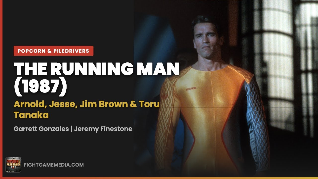 The Running Man (1987) | Arnold, Jesse, Jim Brown & More Fight Game Connects | Popcorn & Piledrivers