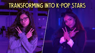 Transforming Into K-Pop Stars | Ft. Akshay & Tenzing | Ok Tested