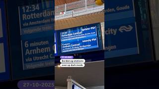 Borden op stations over op dark mode