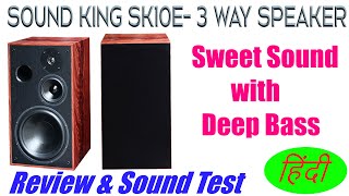 #soundking SK10E 3Way Speaker, Review & Sound Test