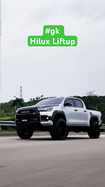 Hilux .. uplifted revo #galerikereta