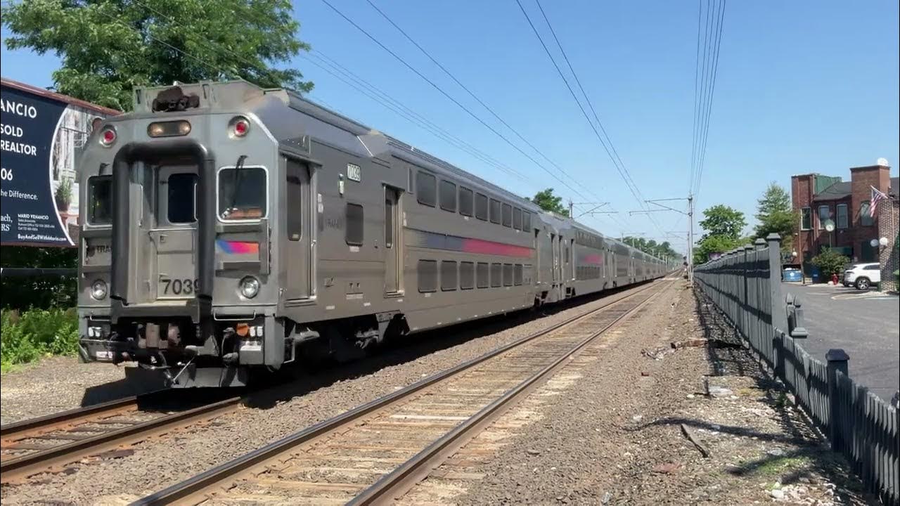 NJ Transit ALP46A 4657 NJCL Train 7229 Red Bank NJ YouTube