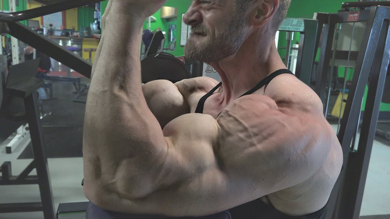 Natural Bodybuilding Pro Mike Porter Arms And Shoulders  Training Video