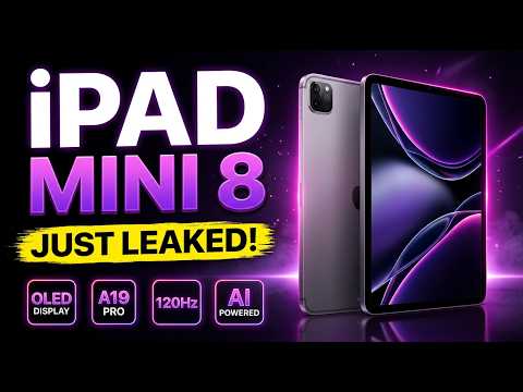 Apple iPad Mini 8 JUST REVEALED — This Changes EVERYTHING!
