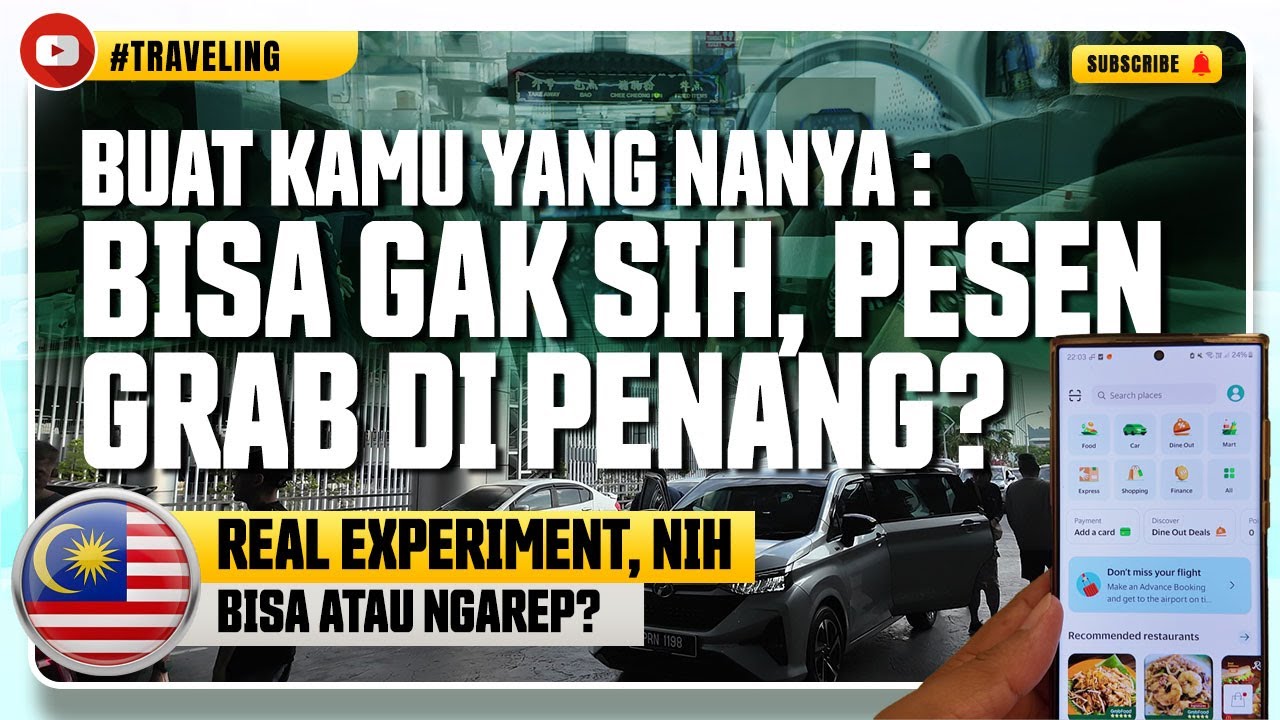 Bisa gak sih pesen grab di Penang? 