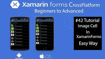 Xamarin Forms Image Cell [Tutorial 42]