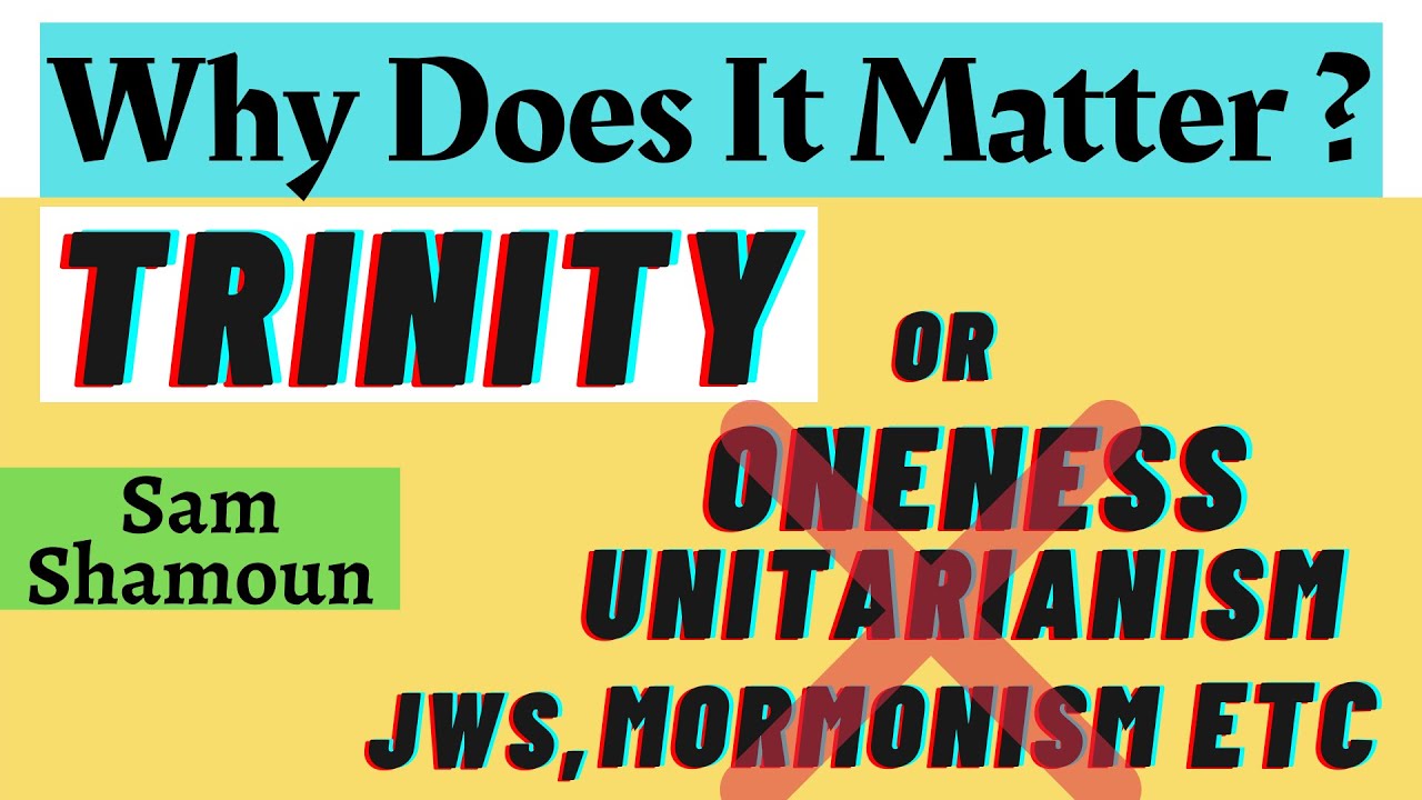 TRINITY OR Oneness, etc HERESIES - WHY DOES IT MATTER ? Gino Jennings ...