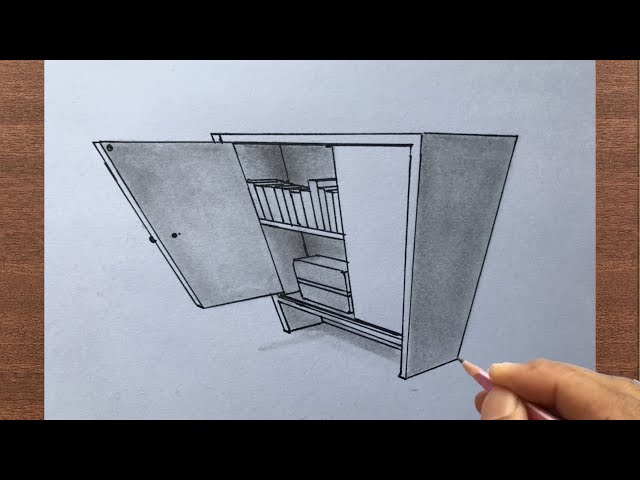 How To Draw A Cabinet Easy - Infoupdate.org