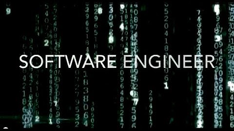 Software Engineer Demo Reel