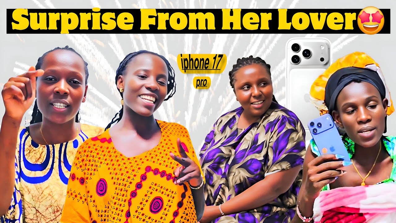 NEW YEAR GIFT🫣FINALLY!!GOT SURPRISED WITH IPHONE 17 PRO FROM MY LOVING MAN 😍