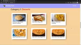 Yummy Yum (Recipe Recommender) screenshot 2