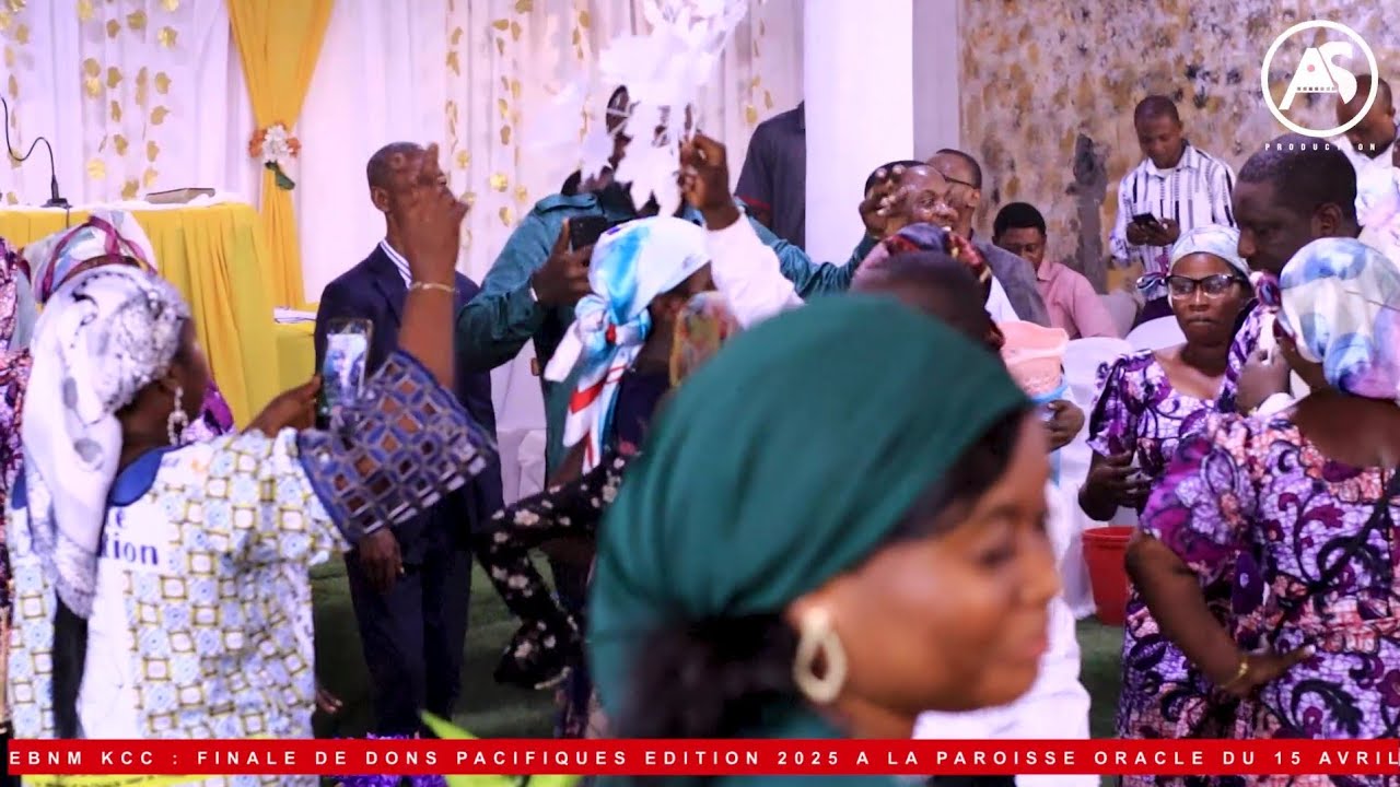 EBNM KCC : Finale de Dons pacifiques Édition 2025 à la paroisse Oracle du 15 avril, à Kinshasa