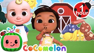 Hoppin' Fun with JJ \& Friends | CoComelon Nursery Rhymes \& Kids Songs