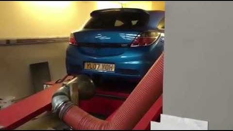 Loud Astra VXR dyno run!!