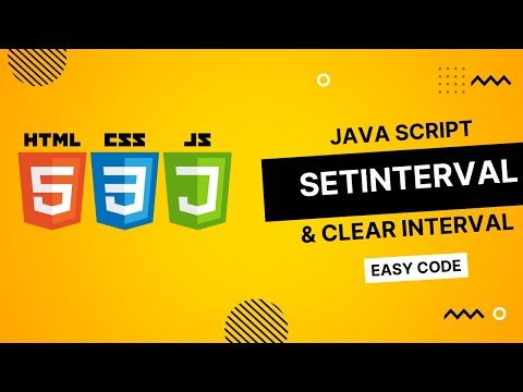 JavaScript setInterval & clearInterval / 2022