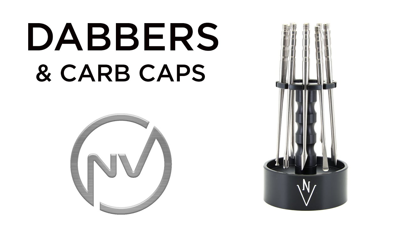 NewVape Titanium Dabbers & Carb Cap Varieties