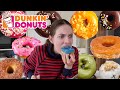 british girl tries dunkin' donuts for the first time