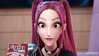 Montagem Danza super Slowed Mira Huntrix Edit  Kpop Demon Hunters 