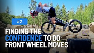 Are front wheel moves difficult? - Biketrial Training 2023 #2