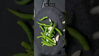 Maharashtrian Green Chili Thecha Recipe shorts youtube kolhapuri thecha chutney marathi