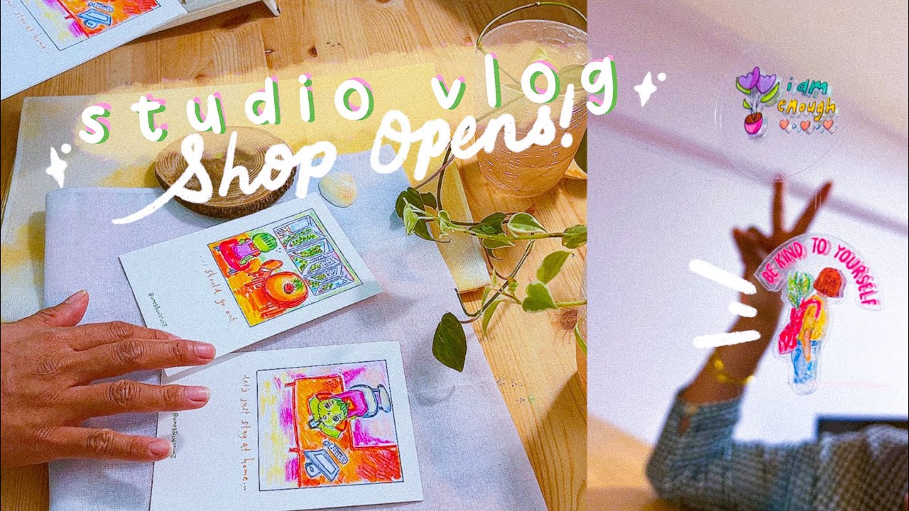 launched my new online shop! stickers & art prints 🎨 third trimester ...