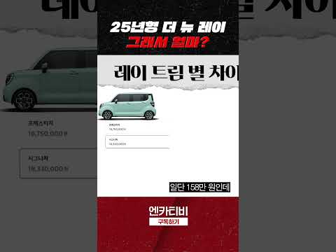 <strong>더</strong> <strong>뉴</strong> <strong>레이</strong>(TAM)의 트림별 차이를 정리하다! 그래서 얼마?