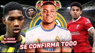 🚨BOMBAZO MUNDIAL: CRACK CONFIRMA FICHAJE x REAL MADRID✅ - YASER "EL NUEVO BELLINGHAM" - LUIS DIAZ