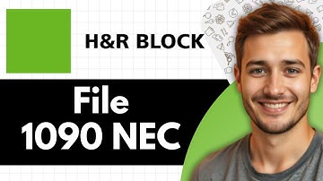 How to File 1099 NEC on H&R Block (2025)
